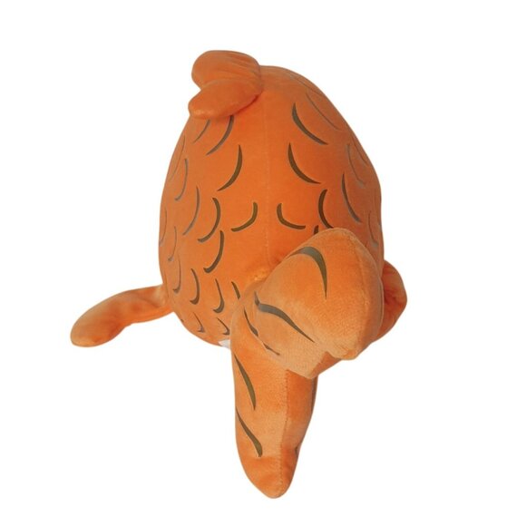 Kohls Orange Fish 14.5" Plush Toy Smiling Nemo Face Soft Cuddly Stuffed Gift - Picture 3 of 7